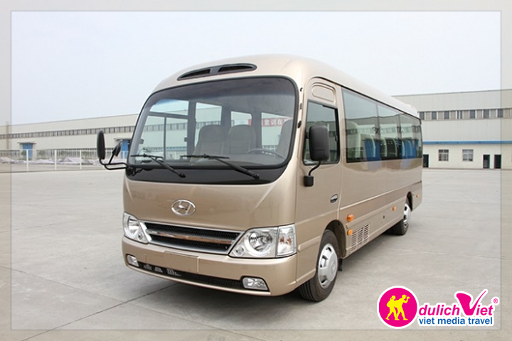 Cho thuê xe du lịch 29 chỗ giá tốt dịp hè đi Châu Đốc